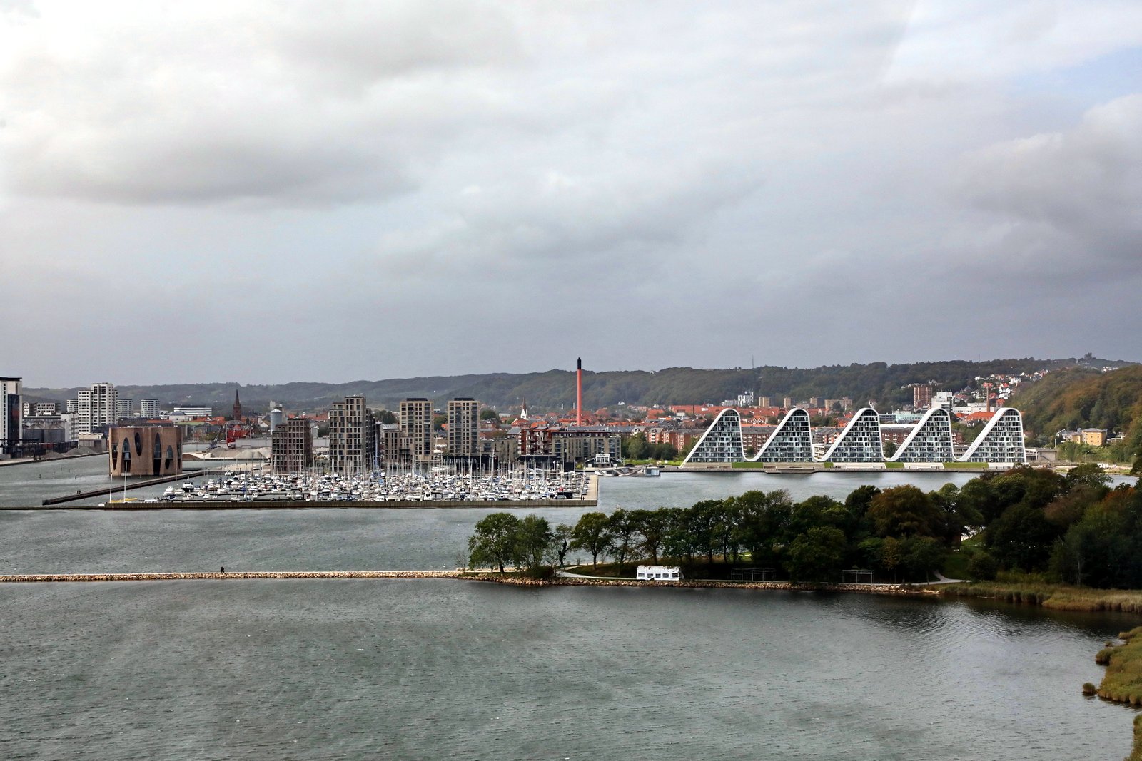 09 Vejle set fra Vejle Fjord broen